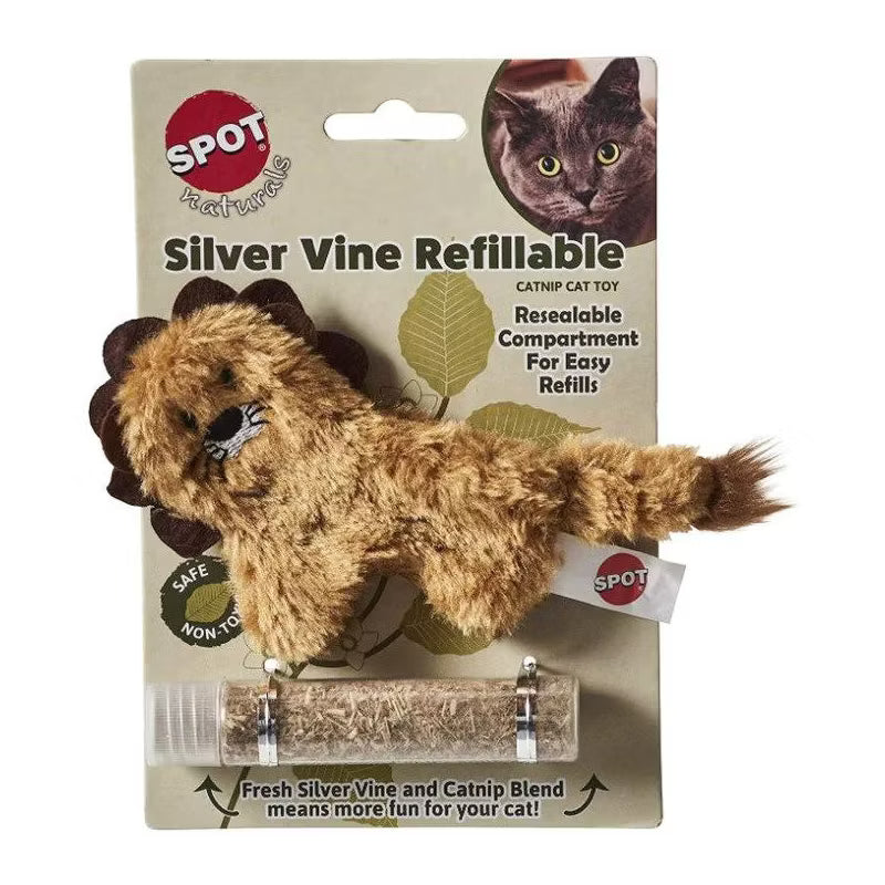 SPOT Naturals Silver Vine Refillables Cat Toy - Assorted Styles