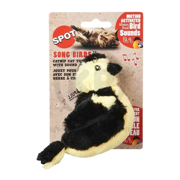 SPOT Songbird with Catnip Cat Toy - Assorted Colors (5in)