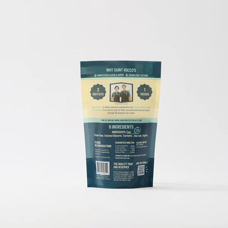 Saint Rocco's Alaskan Cod Dog Treats (8oz)