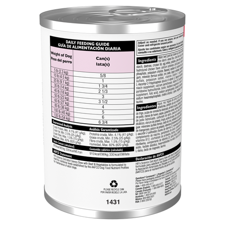 Dieta científica D Ad Stew Carne/Vegetales 12.8oz