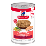 Hill's Science Diet Adult 1-6 Salmon & Barley Entree Wet Dog Food (13oz can)