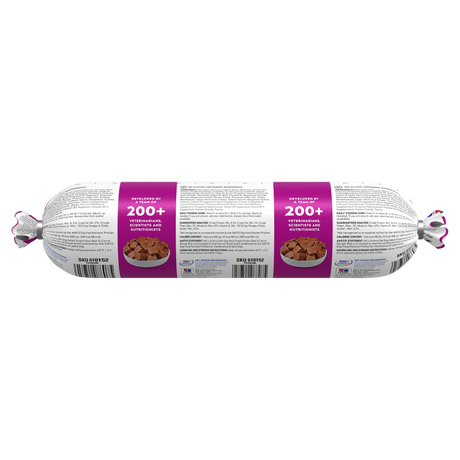Science Diet Single Protein Beef & Carrots Steamed Cooked Dog Food (1lb roll)