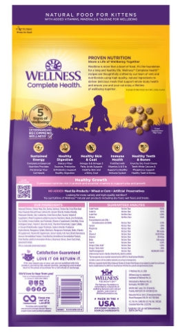 Alimento seco para gatos Wellness Complete Health Grain Free Kitten