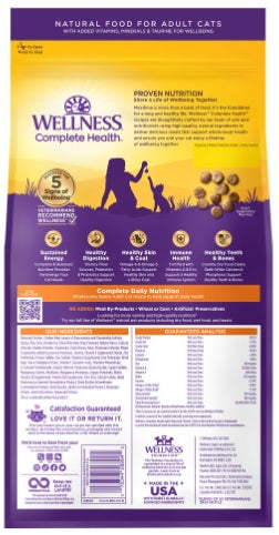 Wellness Complete Health Wholesome Grains Chicken Recipe Dry Cat Food