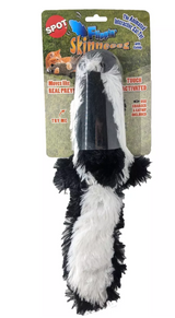 SPOT Flippin' Skinneeez Skunk with Catnip Cat Toy (15in)