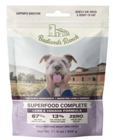 Badlands Ranch Dog Food Air-Dried Superfood Complete Lamb & Venison Formula 11.5oz
