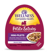Wellness Dog Petite Entrées Mini Fillets Turkey, Green Beans & White Sweet Potatoes in Gravy 3oz