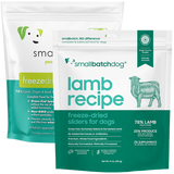 Nourriture pour chiens lyophilisée SmallBatch LambBatch Sliders 