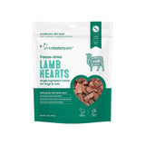 SmallBatch Dog Treat Freeze-Dried LambHearts
