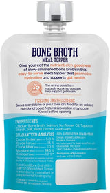 Solid Gold Cat Bone Broth Meal Topper Salmon Shreds 3oz