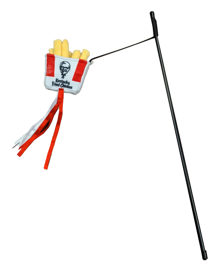 Spot Ethical KFC Fries Wand Cat Toy