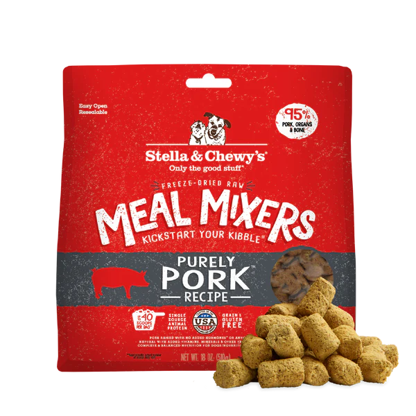 Stella & Chewy's D FD mélangeurs de farine purement porc 3,5 oz