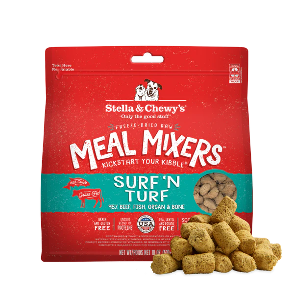 Mezcladores de comida Stella & Chewy's D FD Surf & Turf 3.5 oz