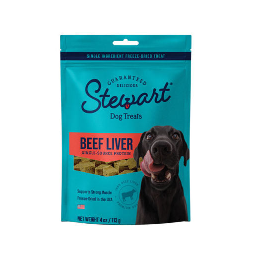Stewart Dog Freeze-Dried Beef Liver 3.5oz