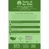 Taste of the Wild Grain-Free Rocky Mountain Venison & Salmon Dry Cat Food (5lb Bag)