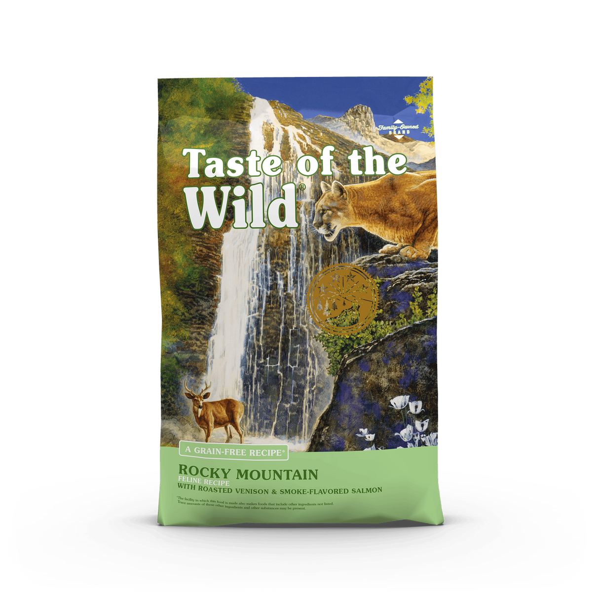 Taste of the Wild Grain-Free Rocky Mountain Venison & Salmon Dry Cat Food (5lb Bag)