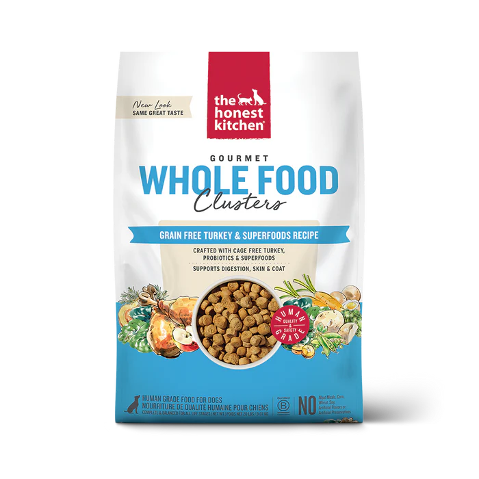 The Honest Kitchen Grain Free Clusters Turkey Dry Dog Food (5lb Bag)