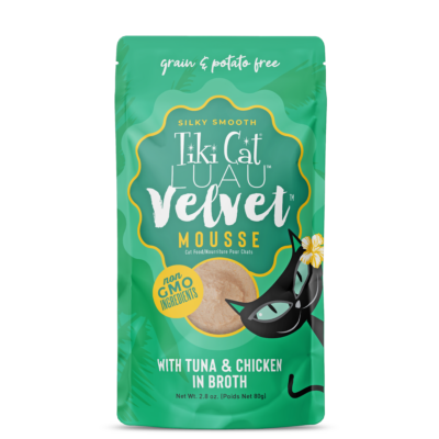Tiki Cat CP Velvet Mousse Tuna/Chicken 2.8oz