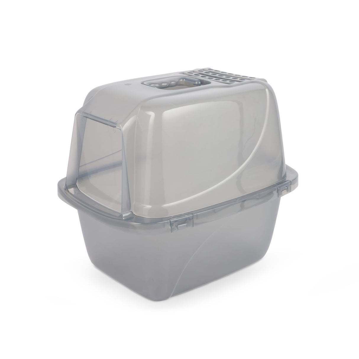 Van Ness Enclosed Translucent Litter Pan (Large)