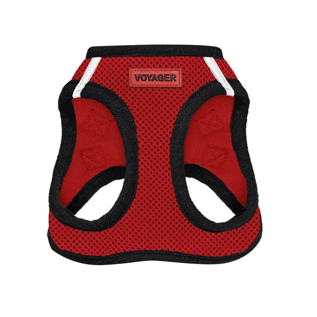 Voyager Cat Harness & Leash Step-In Air Red with Red Trim (XXS)