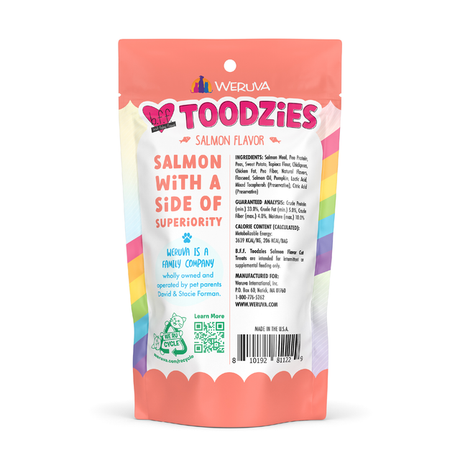 Weruva Cat Treat Toodzies Salmon 2oz