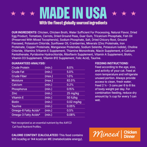 וועללנעסס C גאַנץ געזונט מינעד טשיקקען 5.5oz