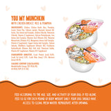 Weruva Dog BFF You My Munchkin Chicken, Rice & Pumpkin Cup 2.7oz