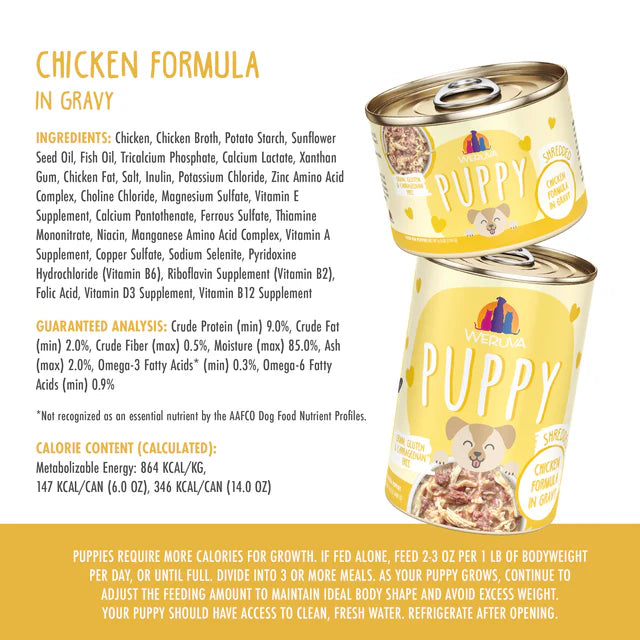 Weruva Chicken Puppy Wet Food (6oz can)