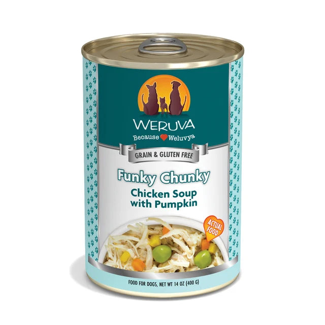 Weruva Dog Classic Funky Chunky Chicken Soup/Pumpkin in Gravy