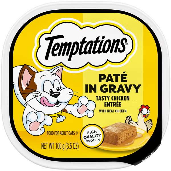 Temptations Cat Cuts In Gravy Chicken 3.5oz