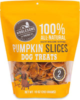 Wholesome Pride Pumpkin Slices Dog Treat (10oz bag)