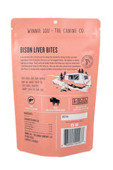 Winnie Lou Bison Liver Bites 2.5oz
