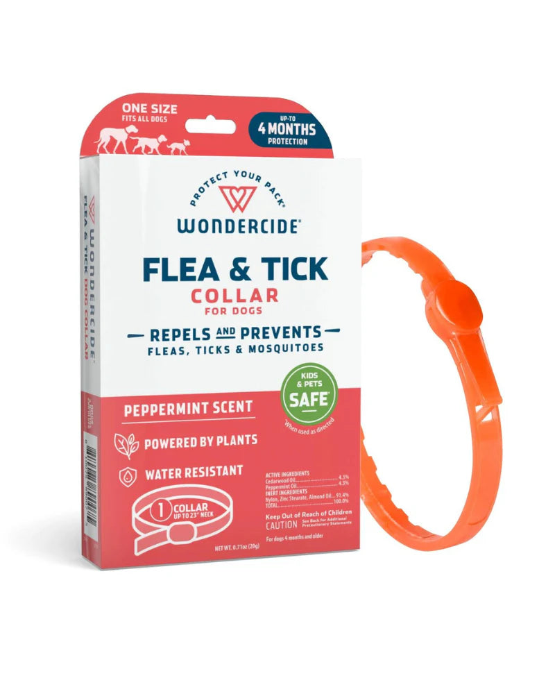 Wondercide Peppermint Flea & Tick Collar for Dogs (Large)