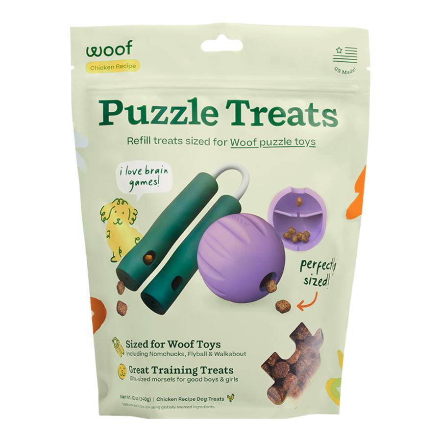 Woof Forager Puzzle Dog Treat (12oz bag)