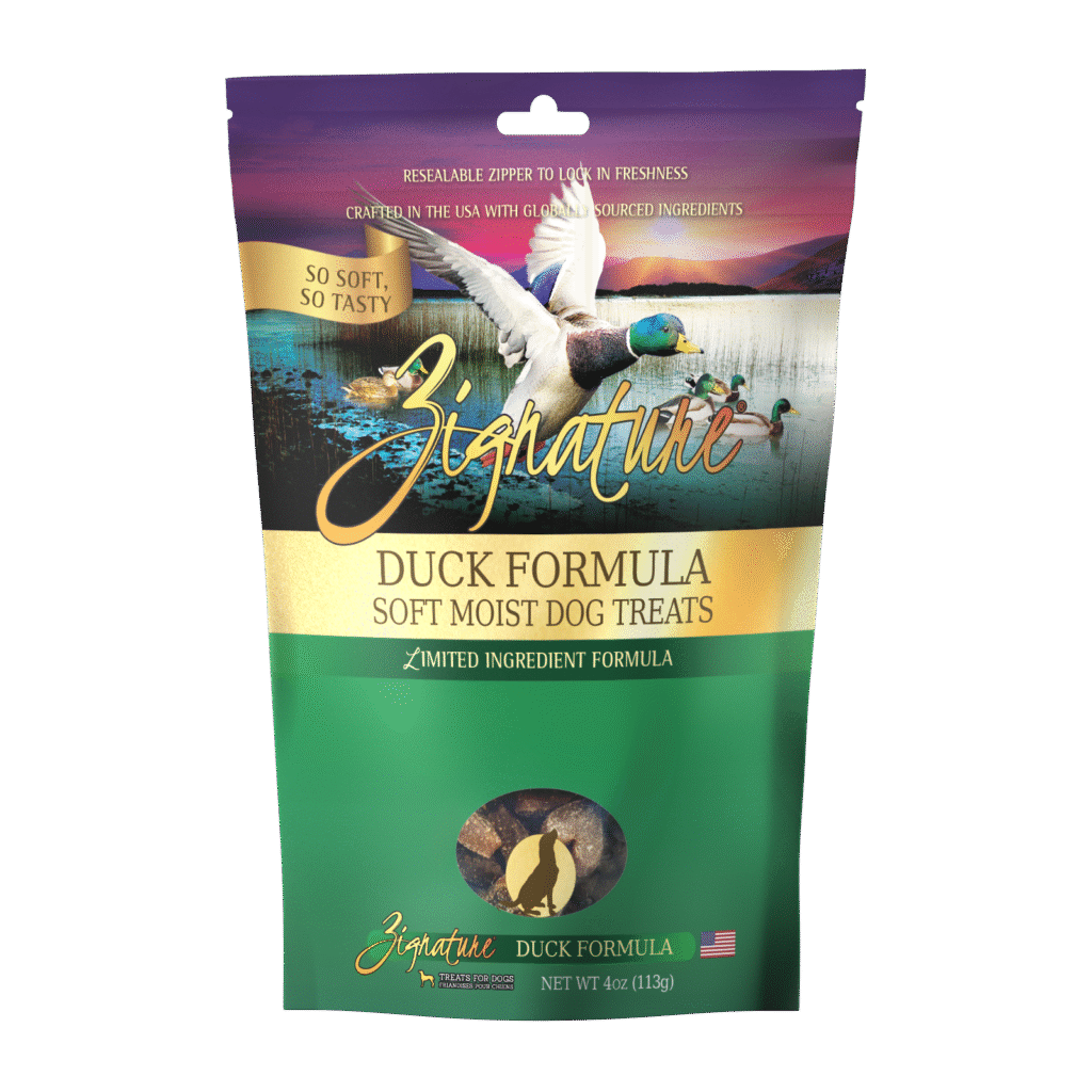 Zignature Duck Formula Soft Dog Treats (4oz)
