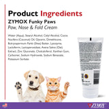 Zymox Funky Paws Nose & Fold Cream for Dog & Cats (3.2oz tube)
