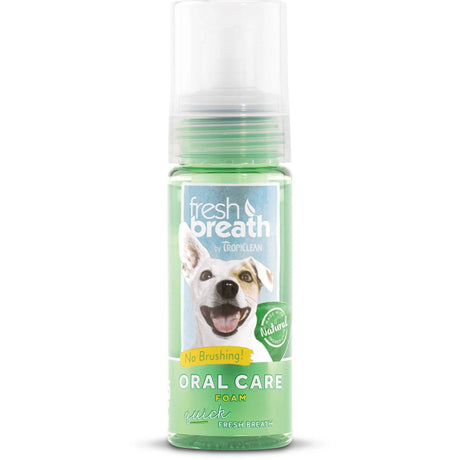 Tropiclean Dog Fresh Breath Mint Foam 4.5oz