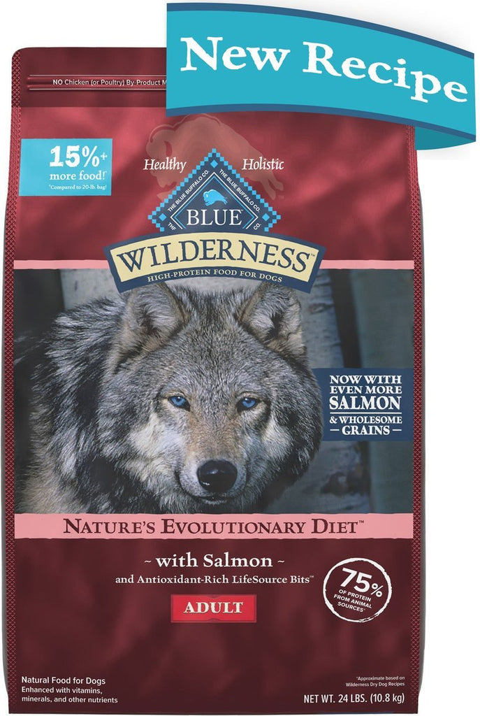 Blue Buffalo Dry Dog Food Wilderness Adult Salmon