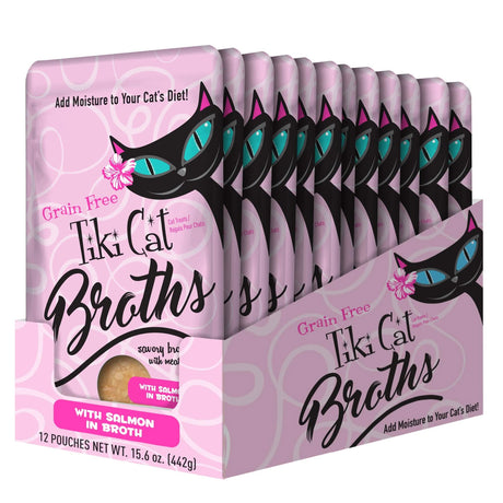 Tiki Cat CP Broths Salmon Broth 1.3oz