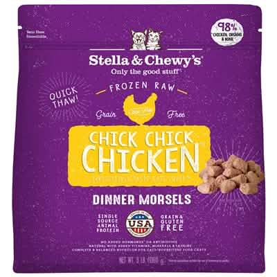 Stella & Chewy's C Frozen Raw Chick, Chick, Chicken 3lb