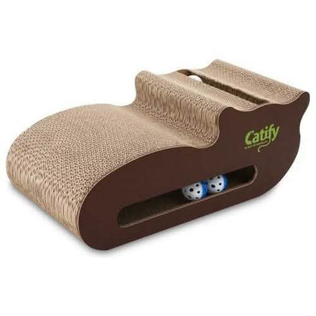 Best Pet Supplies Cat Shaped Cat Lounger Scratcher - Premium Quality