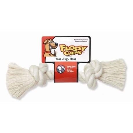 Mammoth Pet Products Dog White Rope Bone 12 Inch