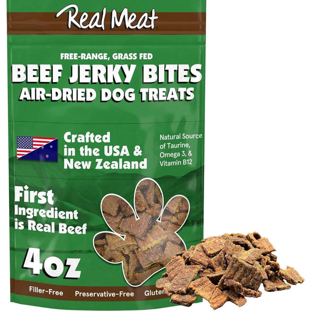 Real Meat Dog Treat All Natural Beef Recipe Jerky Treats