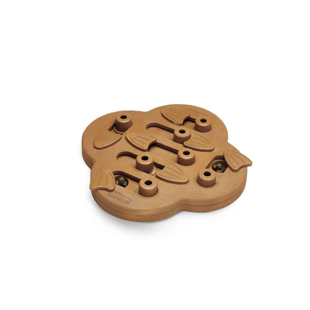 Outward Hound HideNSlide Puzzle Dog Toy, Level 2, Tan, One-Size