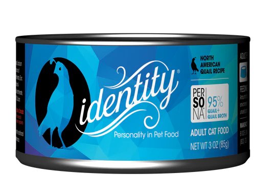 Identity Wet Cat Food 95% Quail Paté Recipe