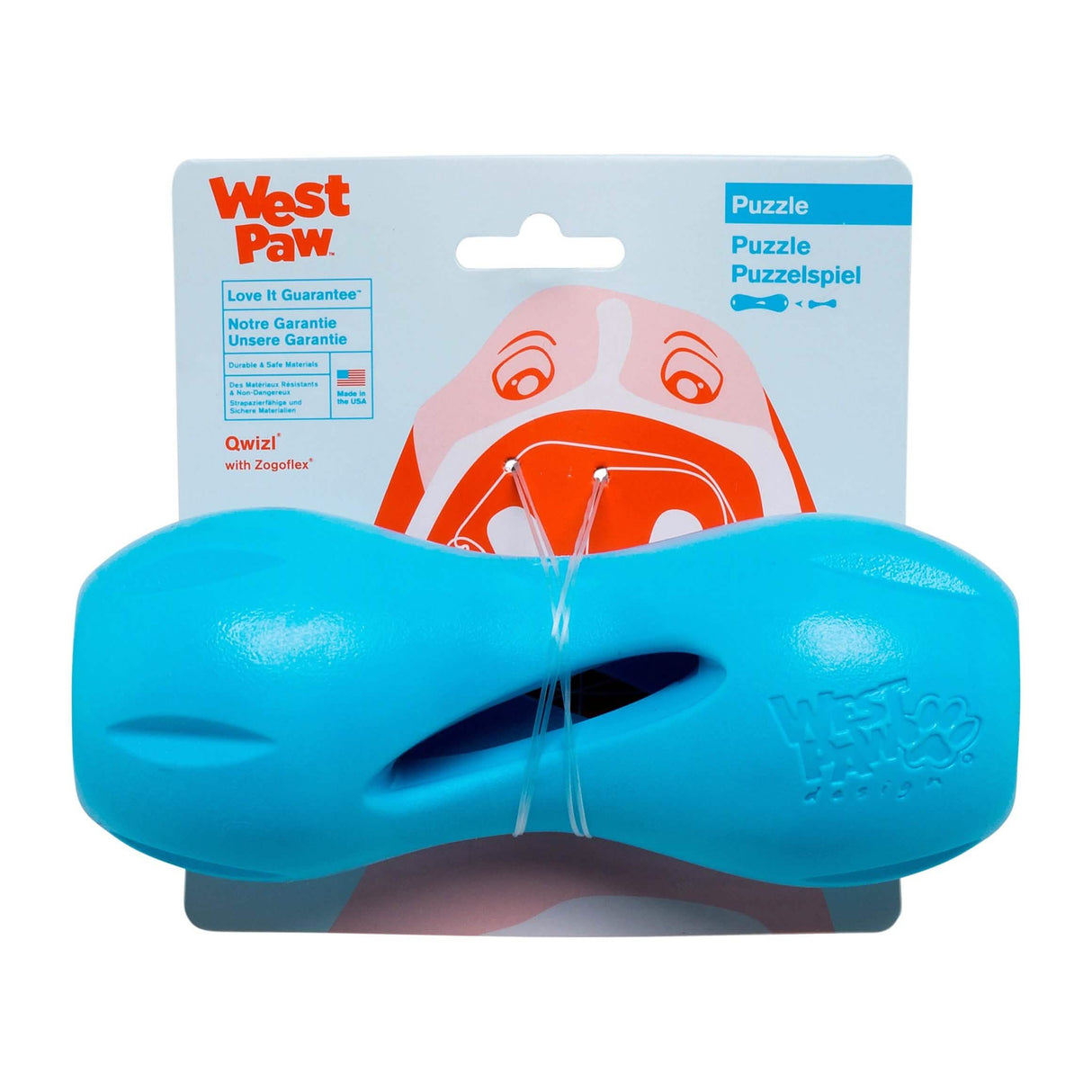 West Paw Qwizl Blue L