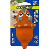 Petsport 4in Latex Triceratops Tiny Tots Pet Toy