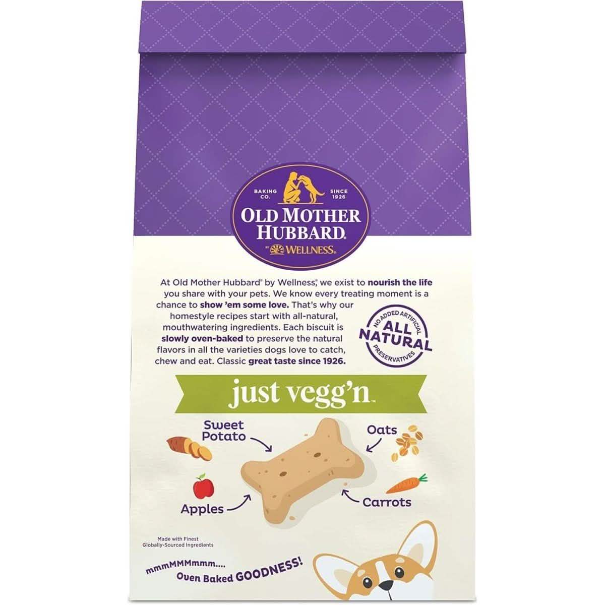 Old Mother Hubbard Dog Treat Just Vegg'n