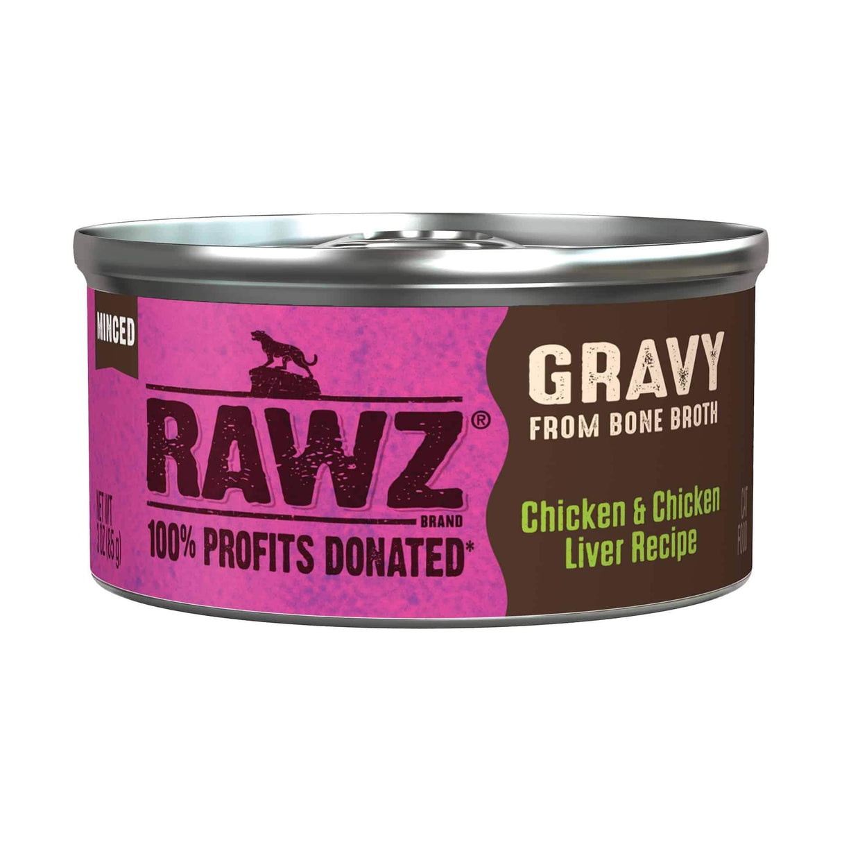 RAWZ Gravy Chicken & Chicken Liver Recipe Cat Food