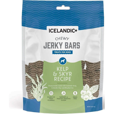 Icelandic Dog Treat Chewy Jerky Bars Haddock & Skyr Recipe